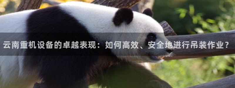 顺盈娱乐在线开户流程：云南重机设备的卓越表现：如何高效、安全