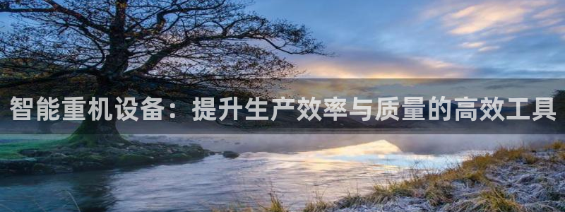 盈顺娱乐休闲室地址：智能重机设备：提升生产效率与质量的高效工