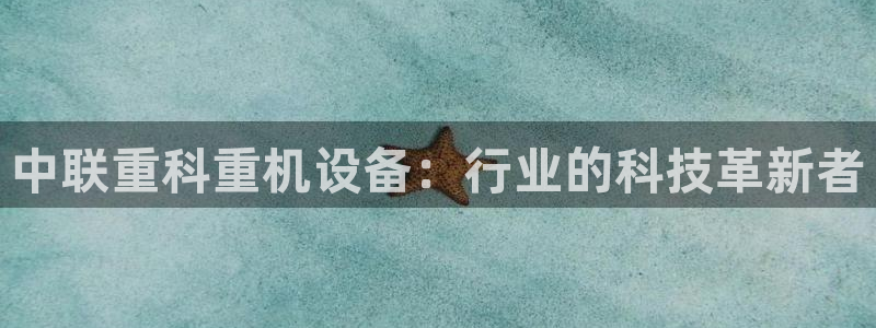 顺盈娱乐招商天原判官333OO：中联重科重机设备：行业的科技